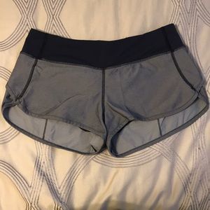 lululemon speed shorts